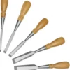 Lie-Nielsen Set of 5 Bevel Edge Chisels