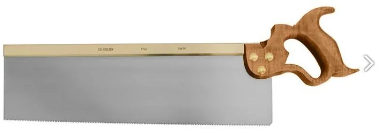 Lie-Nielsen Tapered Tenon Saw with Cherry Handle