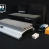MPOWER Double Sided Diamond Sharpening Stones with Base
