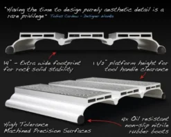 MPOWER Side by Side Diamond Sharpening Stone Set - Triple