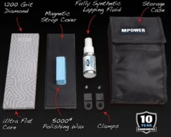 MPOWER Single Sided Diamond Sharpening Stones