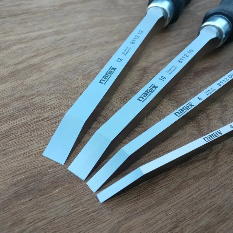 Narex Mortice Chisels - Set of 4