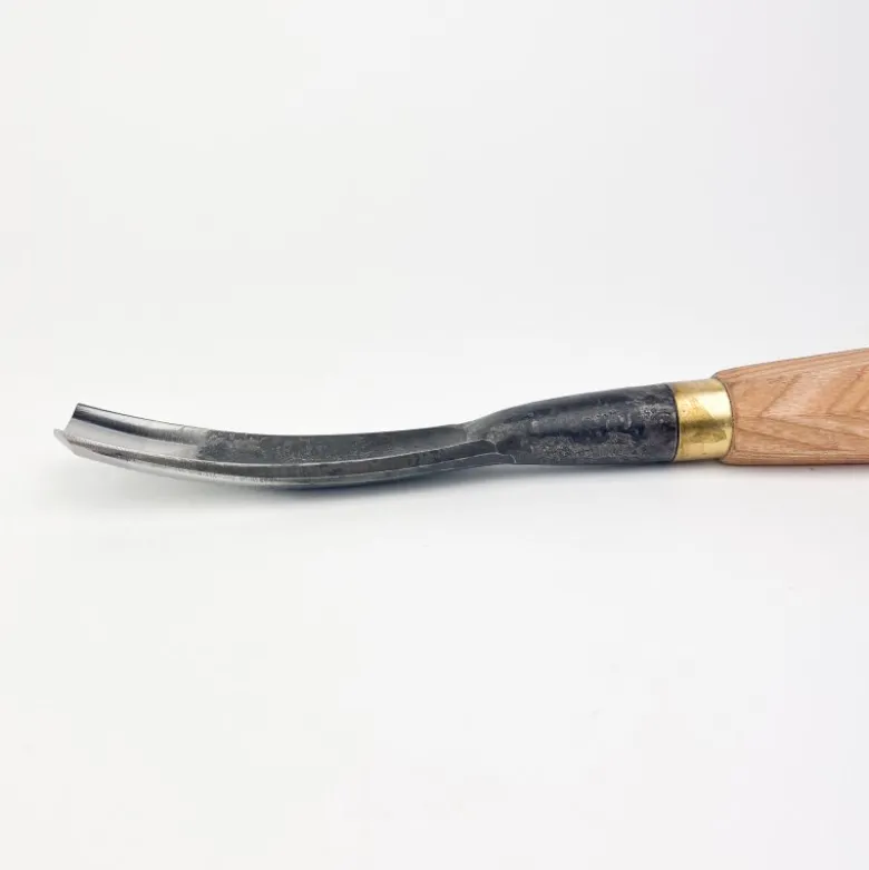 Oscar Rush Long Bent Gouge - tight sweep - 25mm