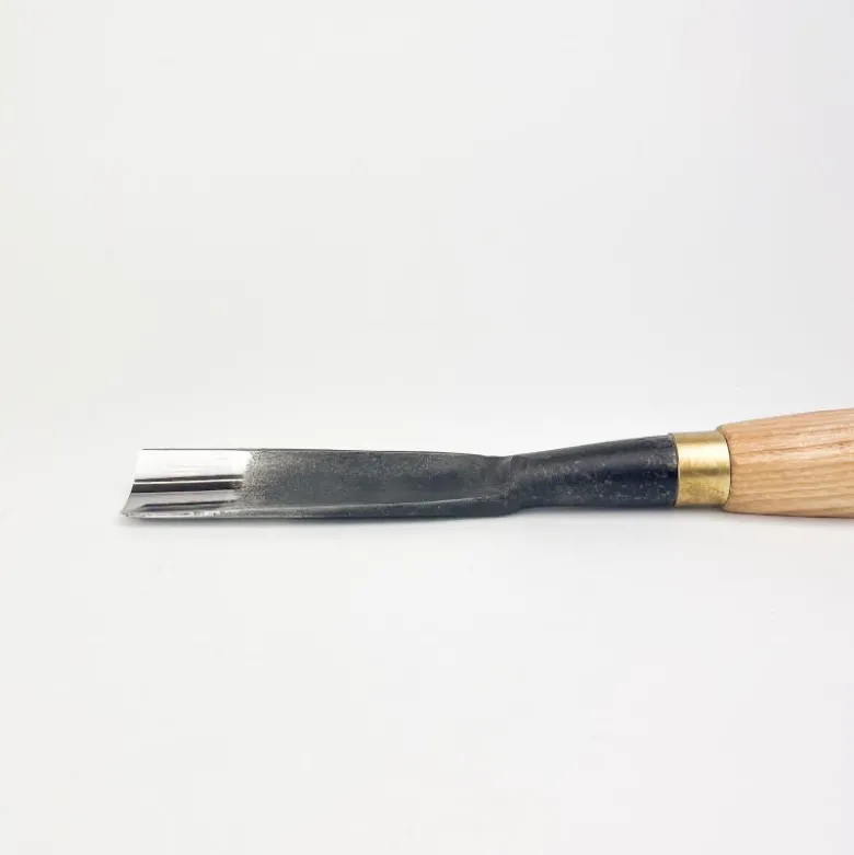 Oscar Rush Straight Gouge - tight sweep - 25mm