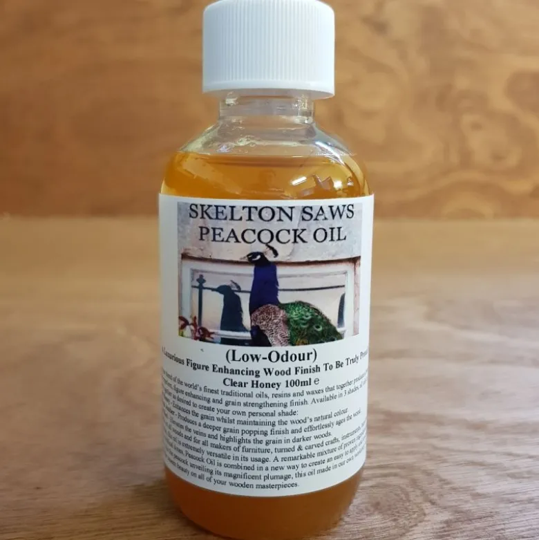 Peacock Oil (Low Odour) - Clear Honey - 100ml
