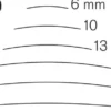 Pfeil Back Bent Gouges Series 30
