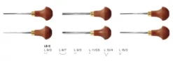 Pfeil Lino & Block Cutting Tools - Sets of 6