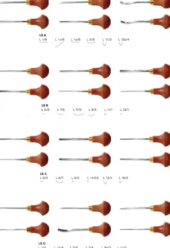 Pfeil Lino & Block Cutting Tools - Sets of 6