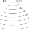 Pfeil Long Bent Gouges Series 5L