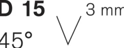 Pfeil Medium Sized Tools - V Tools