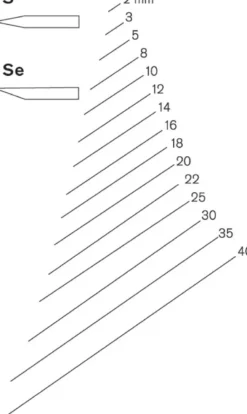 Pfeil Series 1Se - Single Bevel Skew Chisel