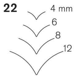 Pfeil Series 22 - Wing Parting Tool