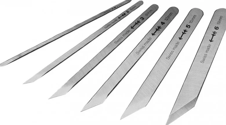 Pfeil Violin Maker's Knives - set of 6