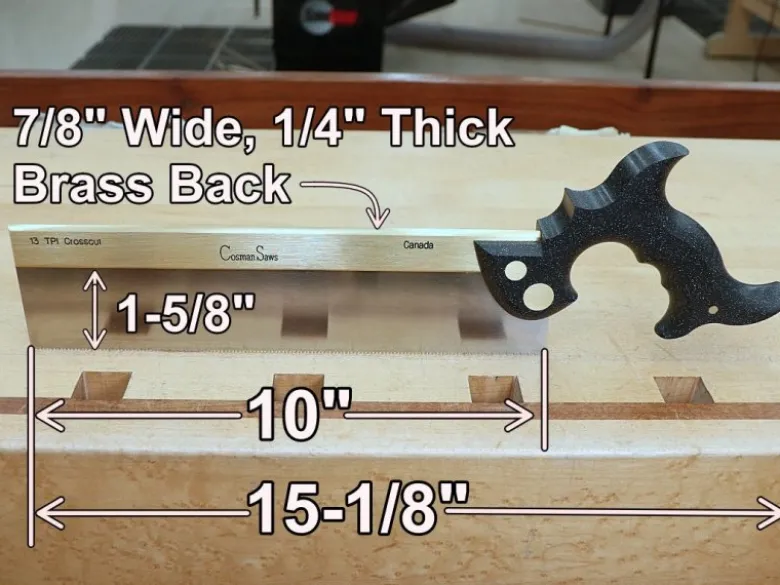 Rob Cosman Bench Crosscut Saw