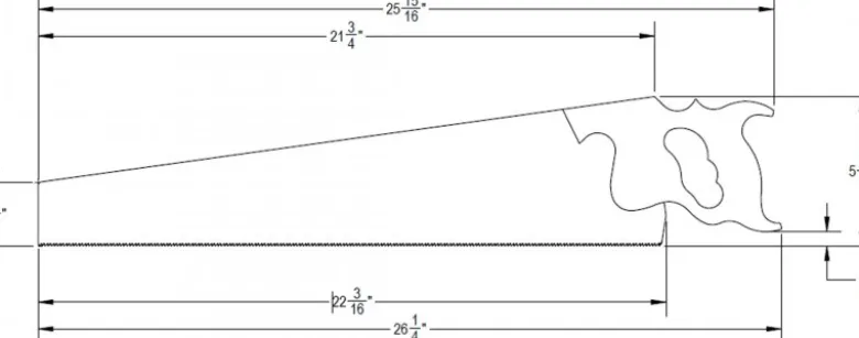 Rob Cosman Crosscut Hand Saw