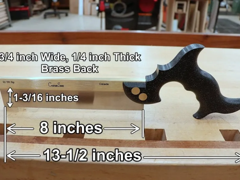 Rob Cosman 3/4 Dovetail Saw