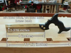 Rob Cosman 3/4 Joinery Crosscut Saw