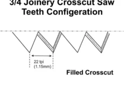 Rob Cosman 3/4 Joinery Crosscut Saw