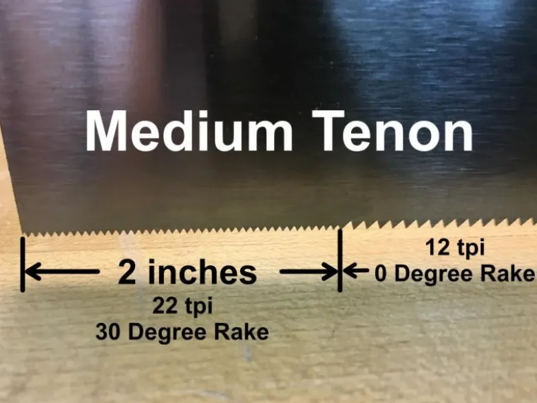 Rob Cosman Medium Tenon Saw - Rip Cut