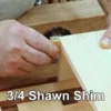 Rob Cosman Shawn Shim Dovetail Offset Tool 3/4