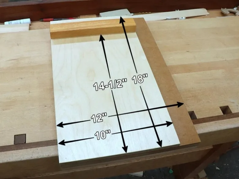 Rob Cosman Shooting Board - 18 inches
