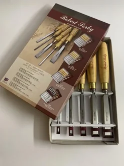 Robert Sorby Boxed Set of 5 Traditional Bevel Edged Chisels