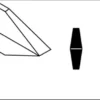 Robert Sorby Diamond Section Parting Tool