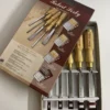 Robert Sorby Set of 5 Octagonal Handled Bevel Edged Chisels