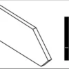 Robert Sorby 1/16' Slim Parting Tool