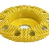 Saburrtooth 2'' (50mm) Flat Faced Shaping Wheel with Holes