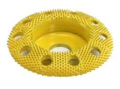 Saburrtooth 2'' (50mm) Flat Faced Shaping Wheel with Holes