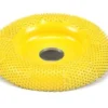 Saburrtooth 2'' (50mm) Round (Donut) Faced Shaping Wheel with Holes