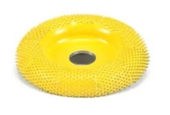 Saburrtooth 2'' (50mm) Round (Donut) Faced Shaping Wheel with Holes