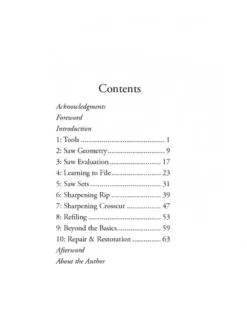 Set & File: A Practical Guide to Saw Sharpening