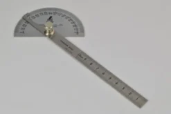 Shinwa Protractor No.19 Chrome Finish
