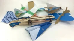 Surfer Airplane Wooden Kit