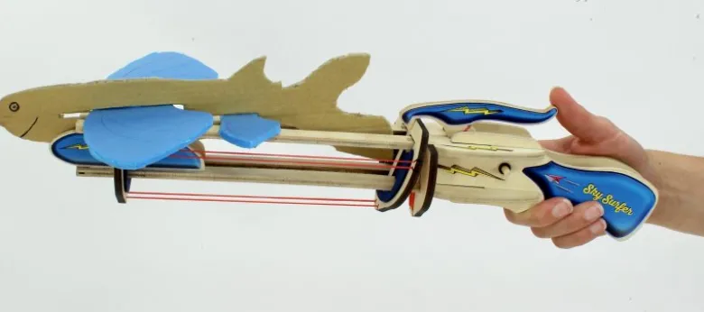 Surfer Airplane Wooden Kit