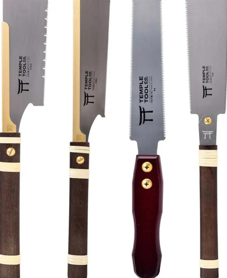 Temple Tool Co. Fine Joinery 4 Saw Set