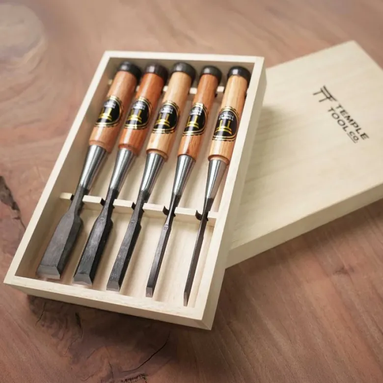 Temple Tool Co. Japanese Bench Chisel Set