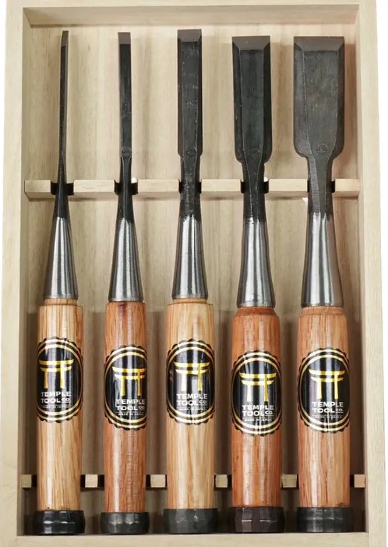 Temple Tool Co. Japanese Bench Chisel Set
