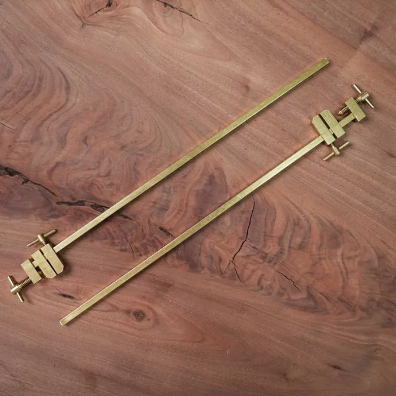 Temple Tool Co. Japanese Brass Bar Clamps
