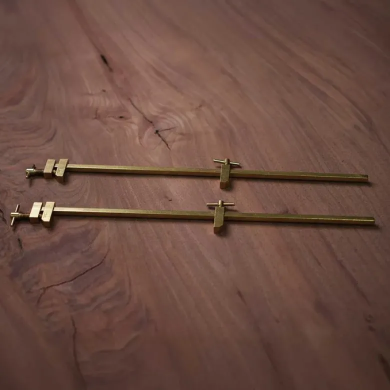 Temple Tool Co. Japanese Brass Bar Clamps