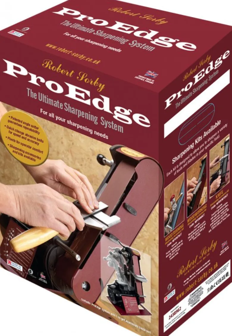The Robert Sorby ProEdge Ultimate Sharpening System + 3 Accessory Kits