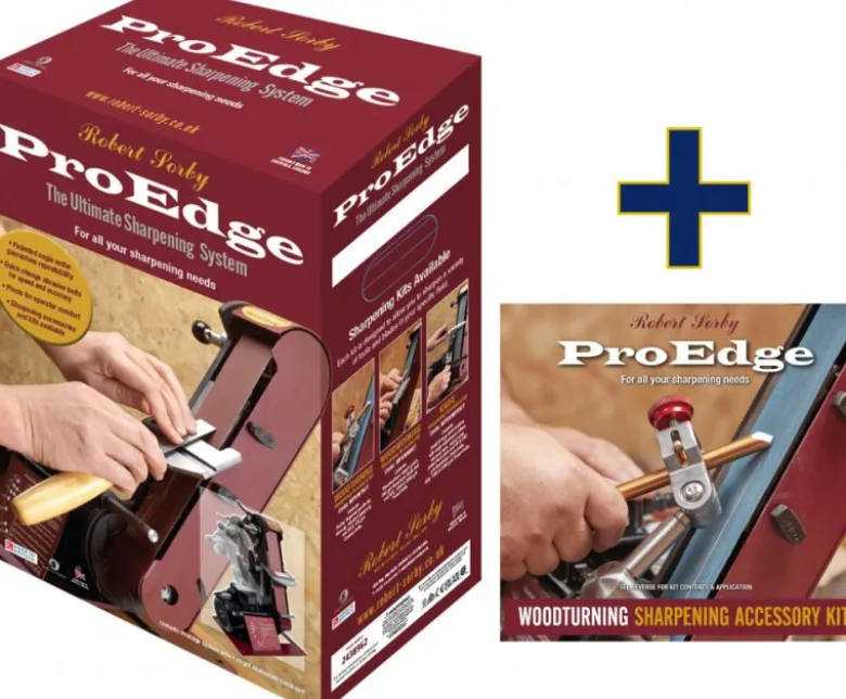 The Robert Sorby ProEdge Ultimate Sharpening System + Woodturners Accessory Kit