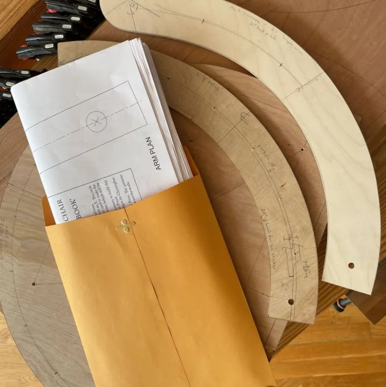 The Stick Chair Book - Full-size Plans