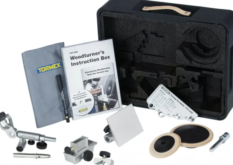Tormek T-8 Original Sharpening System with Woodturner's & Hand Tool Kits
