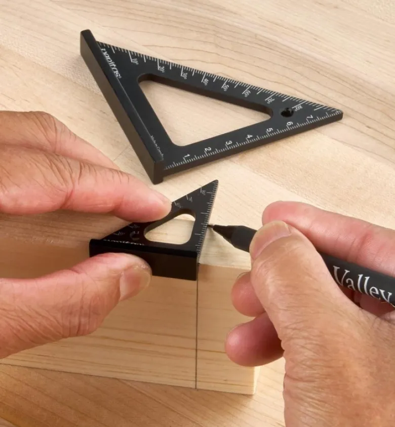 Veritas Pocket Layout Square - Metric
