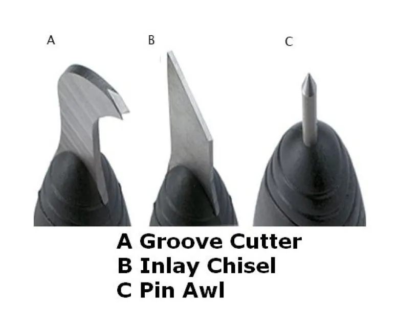 Veritas Template Groove Cutter, Inlay Chisel and Pin Awl