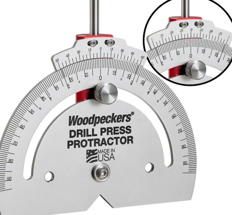 Woodpeckers Drill Press Protractor